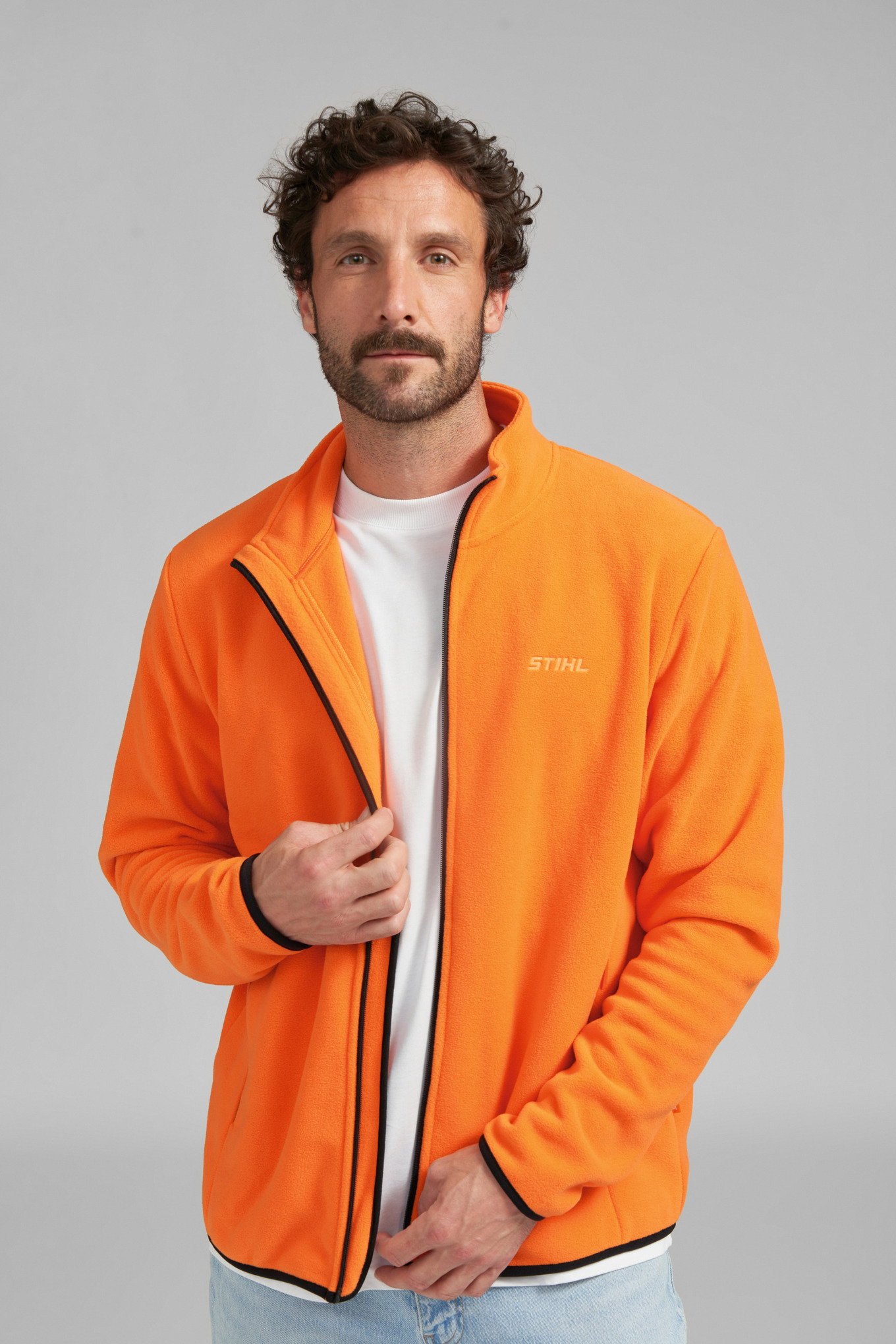 Xhaketë fleece CLASSIC portokalli