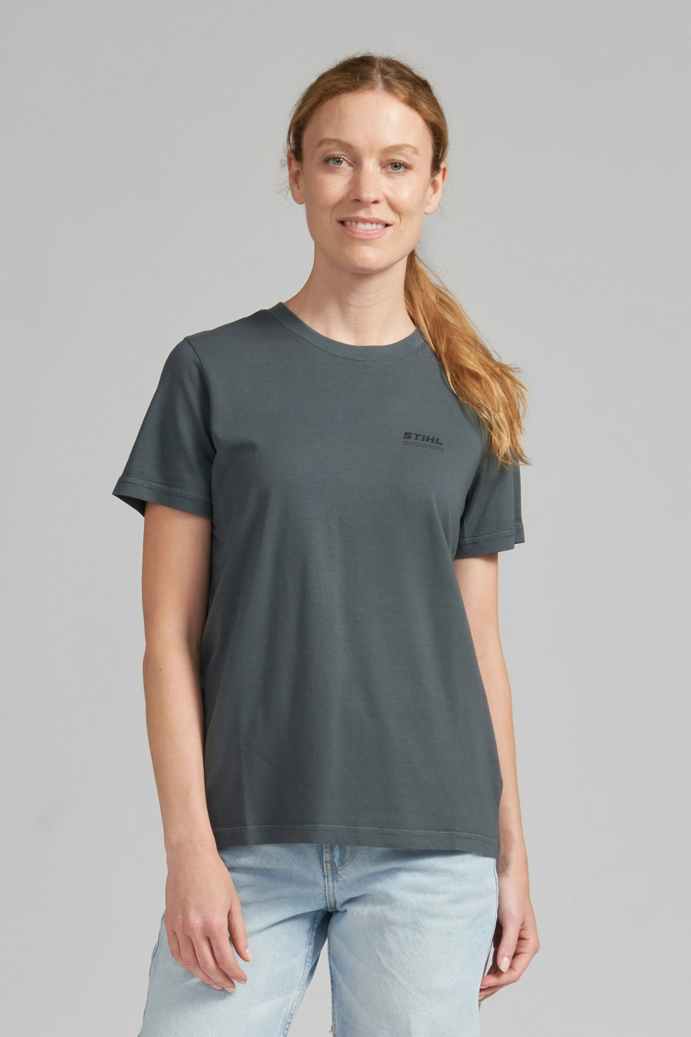 Bluzë për femra BASIC gri