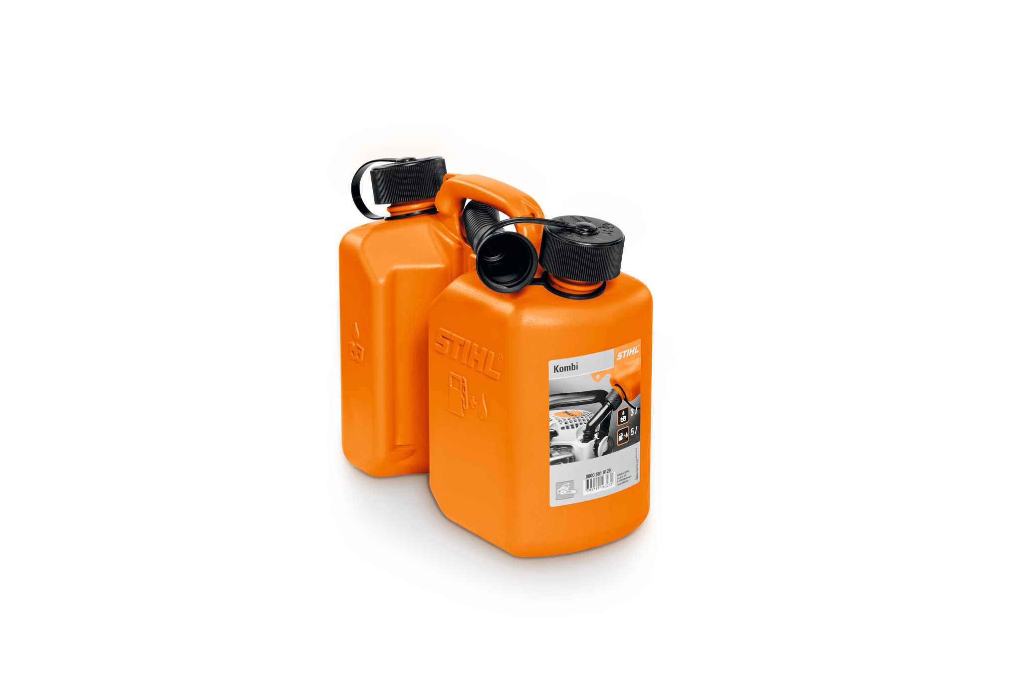 Rezervuar i kombinuar, portokalli, 3lL /1,5L