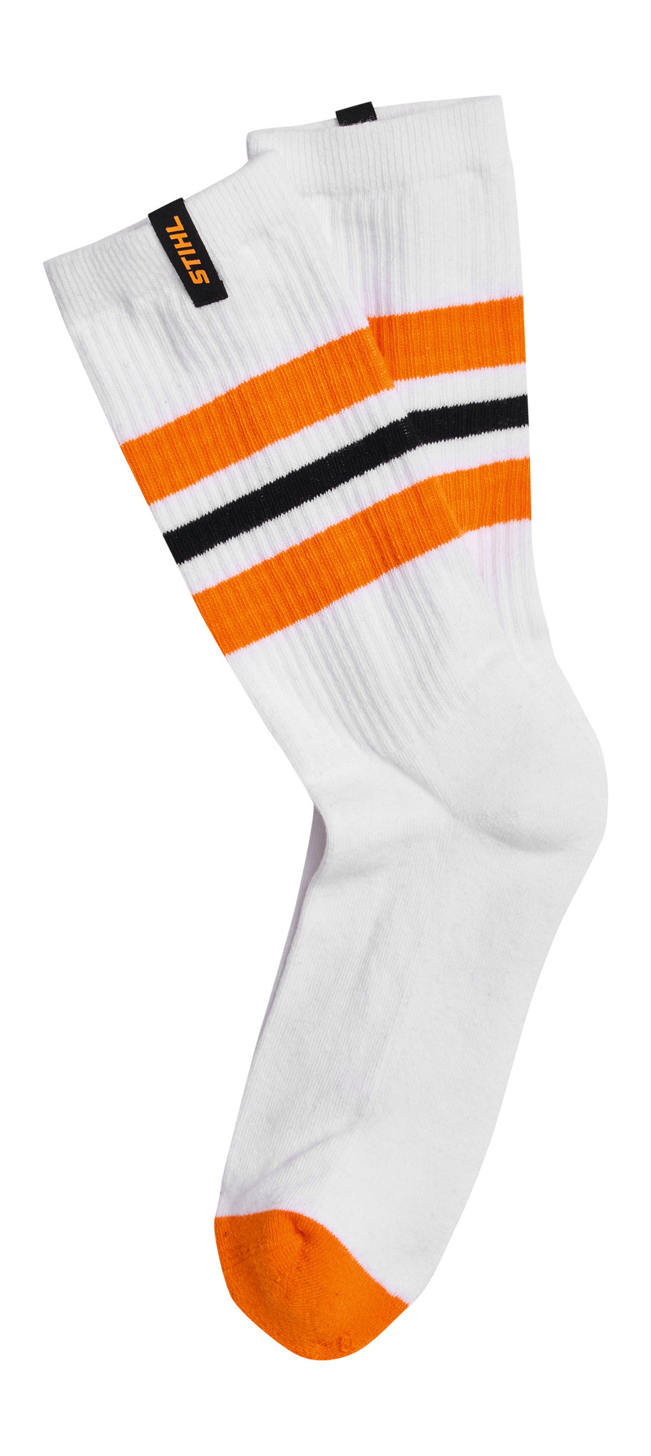Çorape STRIPES set prej 3 palësh të zeza/bardha/hirta